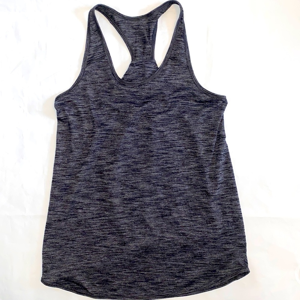 lululemon athletica Dark Heathered Navy Racerback Tank